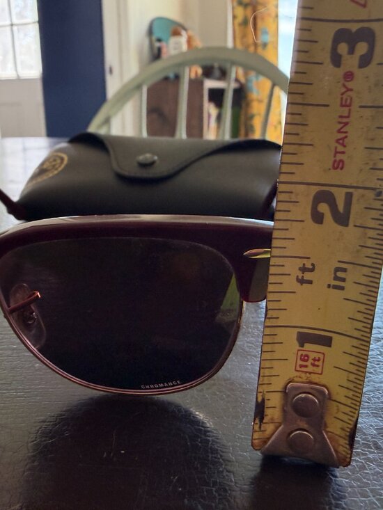 Ray-Ban RB3016 Clubmaster Chromance Polarized Sunglasses main image 7